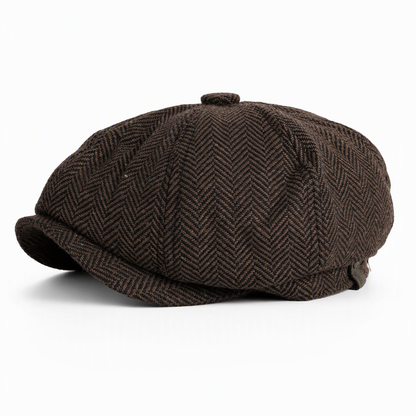 🧢Casquette de peintre vintage, casquette de livreur de journaux octogonale