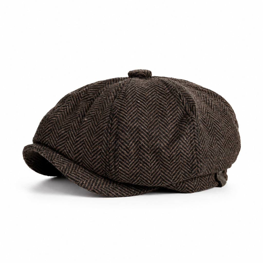 🧢Casquette de peintre vintage, casquette de livreur de journaux octogonale