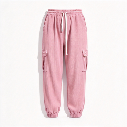 💖Soldes ! Prix cassés💖Pantalon de jogging décontracté en velours côtelé pour femmes