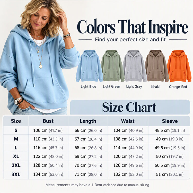 Hoodie oversize à cordon de serrage pour femme