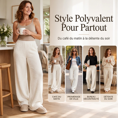 Pantalon large doux et confortable pour femmes
