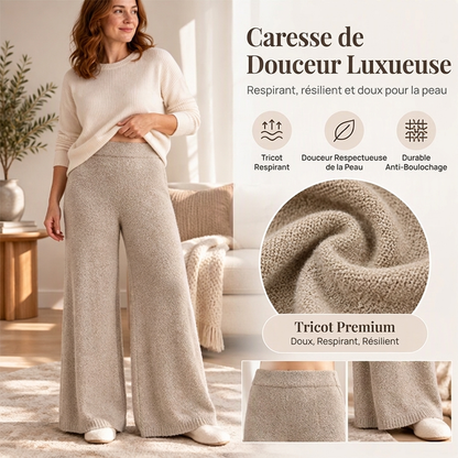 Pantalon large doux et confortable pour femmes