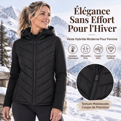 💖Soldes ! Prix cassés💖Veste matelassée patchou à capuche pour femme