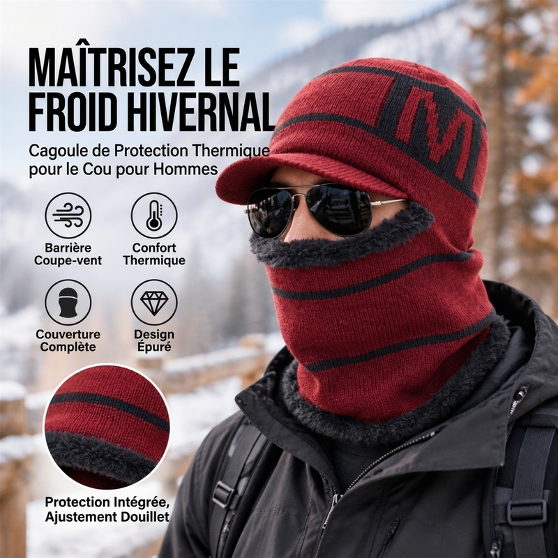✨ Bonnet tricoté homme, chaud pour l’hiver — va avec tout ❄️