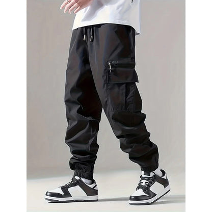 ✨ Pantalon cargo décontracté à plusieurs poches pour homme : facile à porter au quotidien 👖