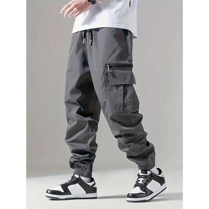 ✨ Pantalon cargo décontracté à plusieurs poches pour homme : facile à porter au quotidien 👖