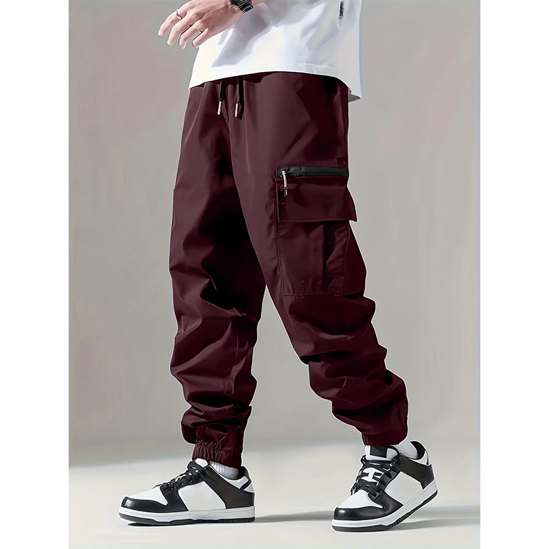 ✨ Pantalon cargo décontracté à plusieurs poches pour homme : facile à porter au quotidien 👖
