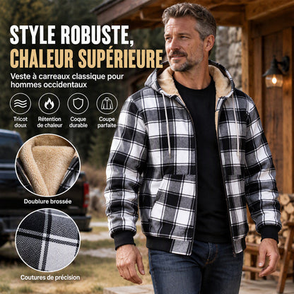✨ Veste thermique pour homme, décontractée à capuche : chaude et facile à porter au quotidien 🧥