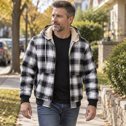 ✨ Veste thermique pour homme, décontractée à capuche : chaude et facile à porter au quotidien 🧥