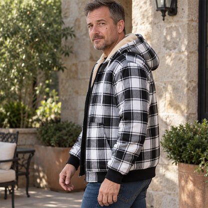 ✨ Veste thermique pour homme, décontractée à capuche : chaude et facile à porter au quotidien 🧥