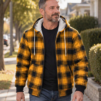 ✨ Veste thermique pour homme, décontractée à capuche : chaude et facile à porter au quotidien 🧥