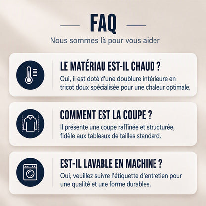 ✨ Veste thermique pour homme, décontractée à capuche : chaude et facile à porter au quotidien 🧥