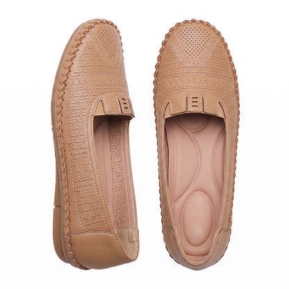 Chaussures plates femme à enfiler, respirantes