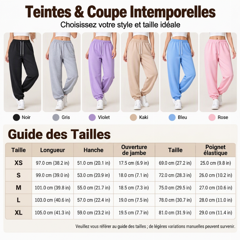 Joggers décontractés de sport pour femmes avec cordon de serrage