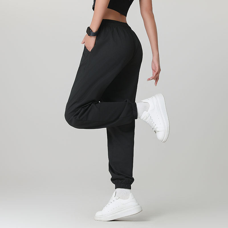 Joggers décontractés de sport pour femmes avec cordon de serrage