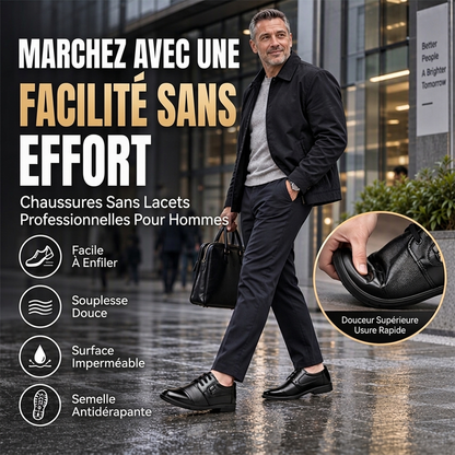 Chaussures habillées en cuir pour homme, style business