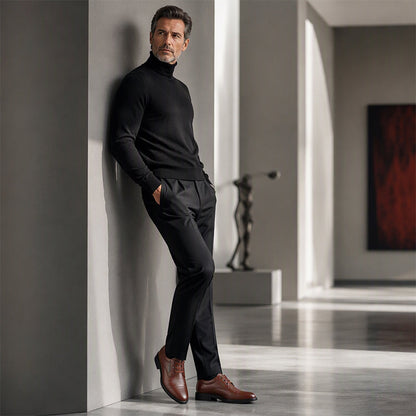 Chaussures habillées en cuir pour homme, style business