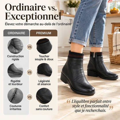 Bottes chaudes et antidérapantes confortables pour femmes