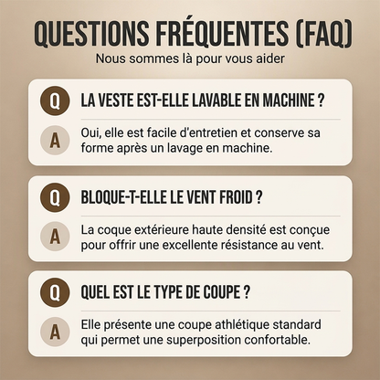 Veste d'hiver décontractée à capuche et thermorégulatrice pour homme