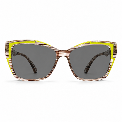Lunettes de protection contre la lumière bleue à œil de chat style cyberpunk pour femmes, verres transparents photochromiques tendance