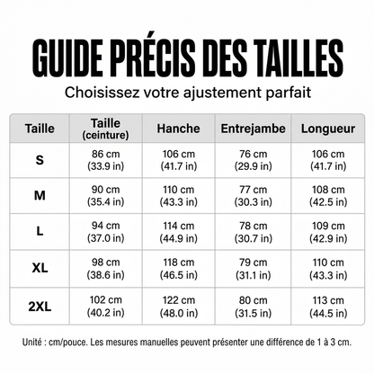 Pantalon cargo tactique slim extérieur pour homme