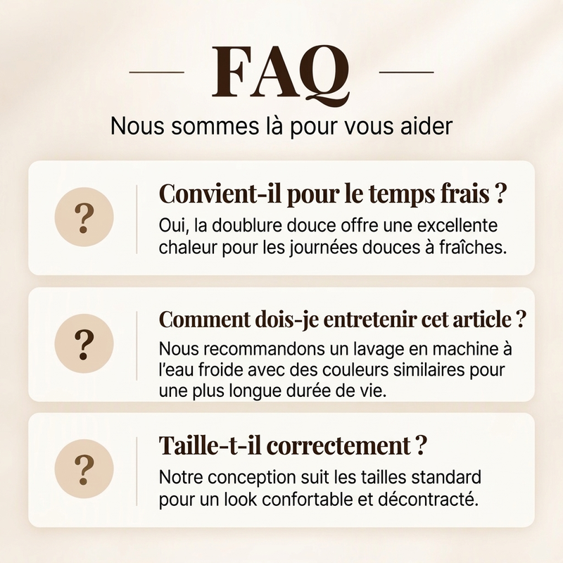 Veste à capuche en tissu à carreaux chaude pour hommes
