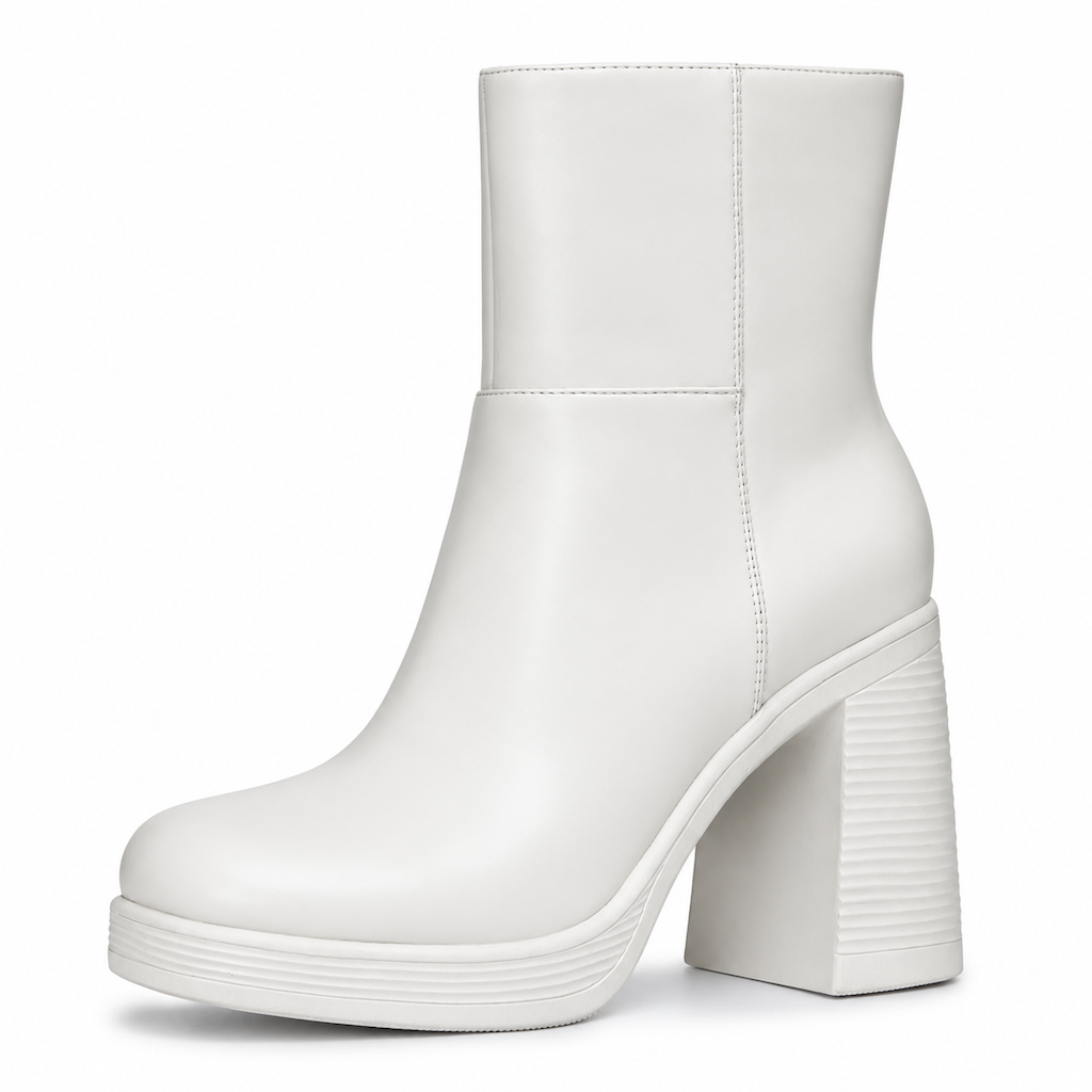Bottines à semelle épaisse et talon chunky