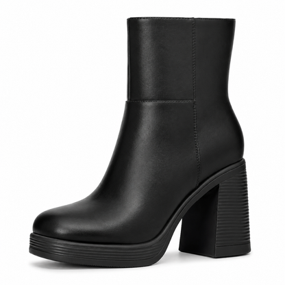 Bottines à semelle épaisse et talon chunky