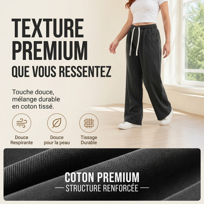 Jeans en denim droit pour femme, doublure chaude