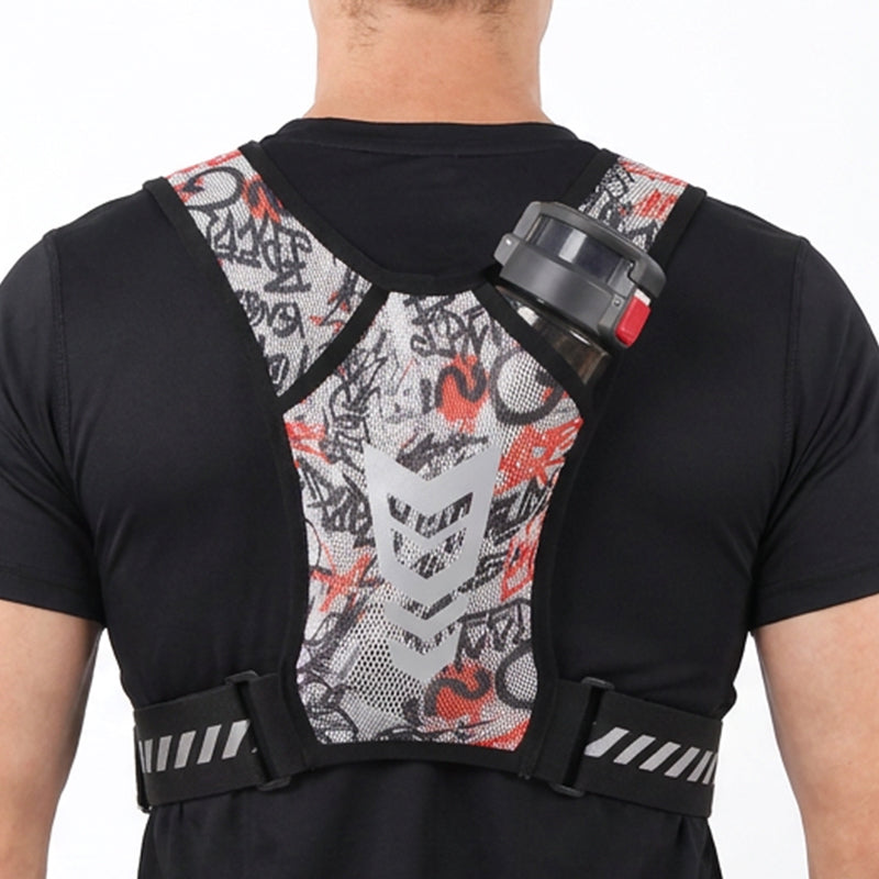 Gilet à Dos Running Outdoor pour Téléphones et Hydratation