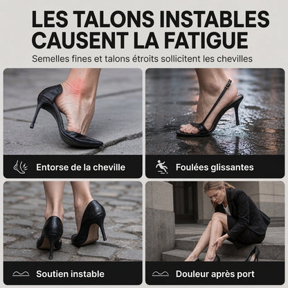 Bottines à semelle épaisse et talon chunky