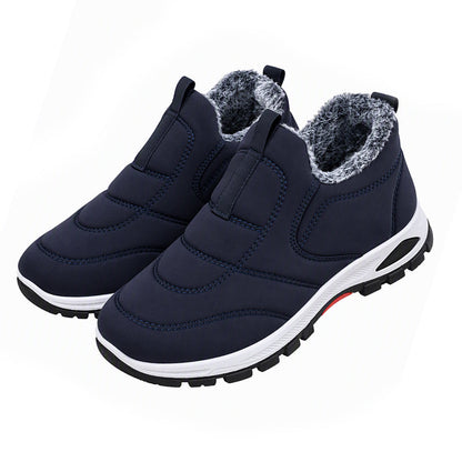 Chaussures de neige d'hiver chaudes et faciles à enfiler pour hommes et femmes