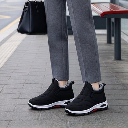 Chaussures de neige d'hiver chaudes et faciles à enfiler pour hommes et femmes
