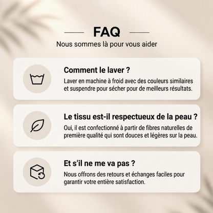 Chemise en lin décontractée, légère et respirante pour homme