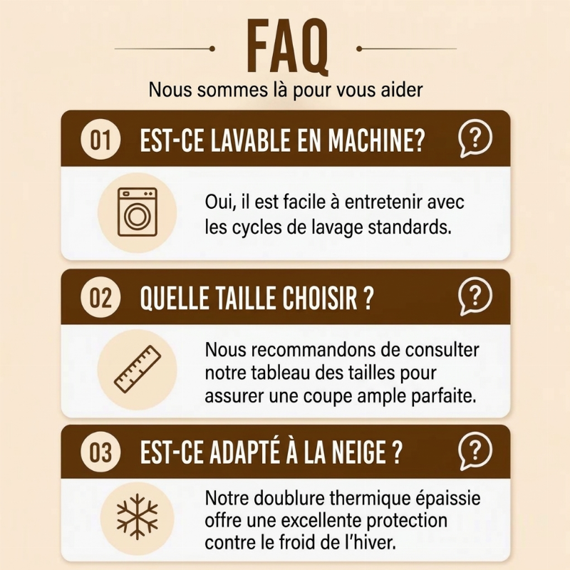 Veste à capuche doublée en sherpa épaisse pour homme