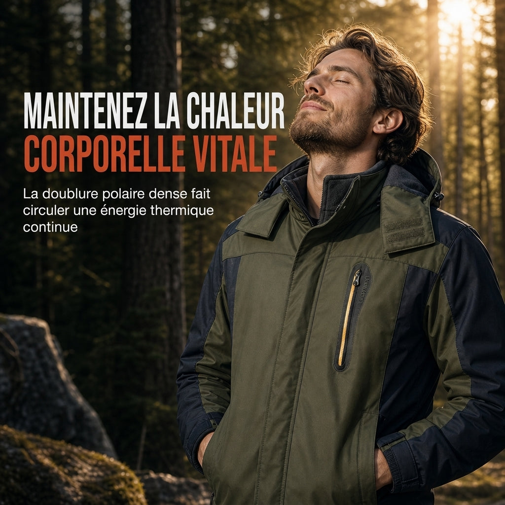 Veste de randonnée d'extérieur à une couche pour le printemps, imperméable et résistante à l'usure pour l'alpinisme