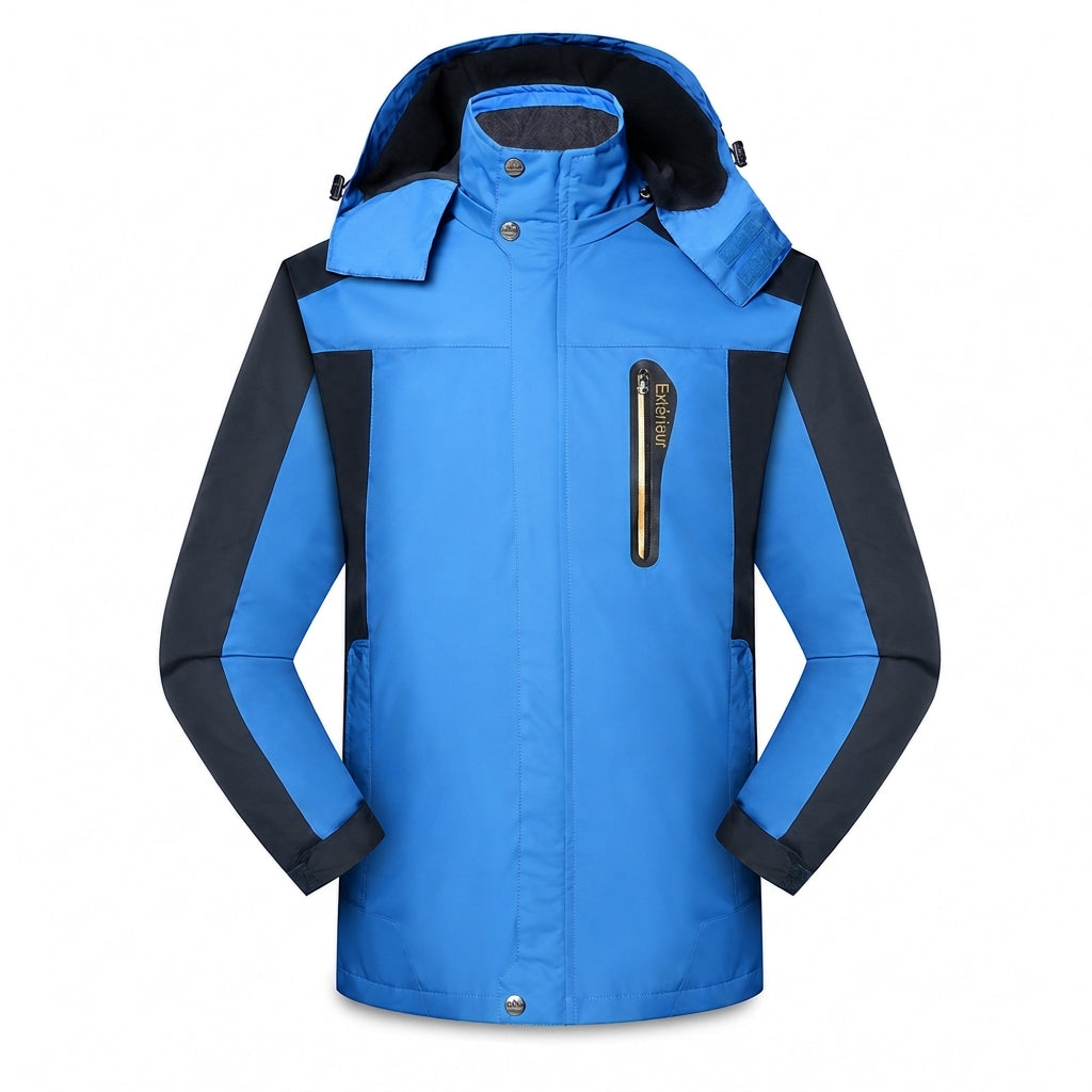 Veste de randonnée d'extérieur à une couche pour le printemps, imperméable et résistante à l'usure pour l'alpinisme