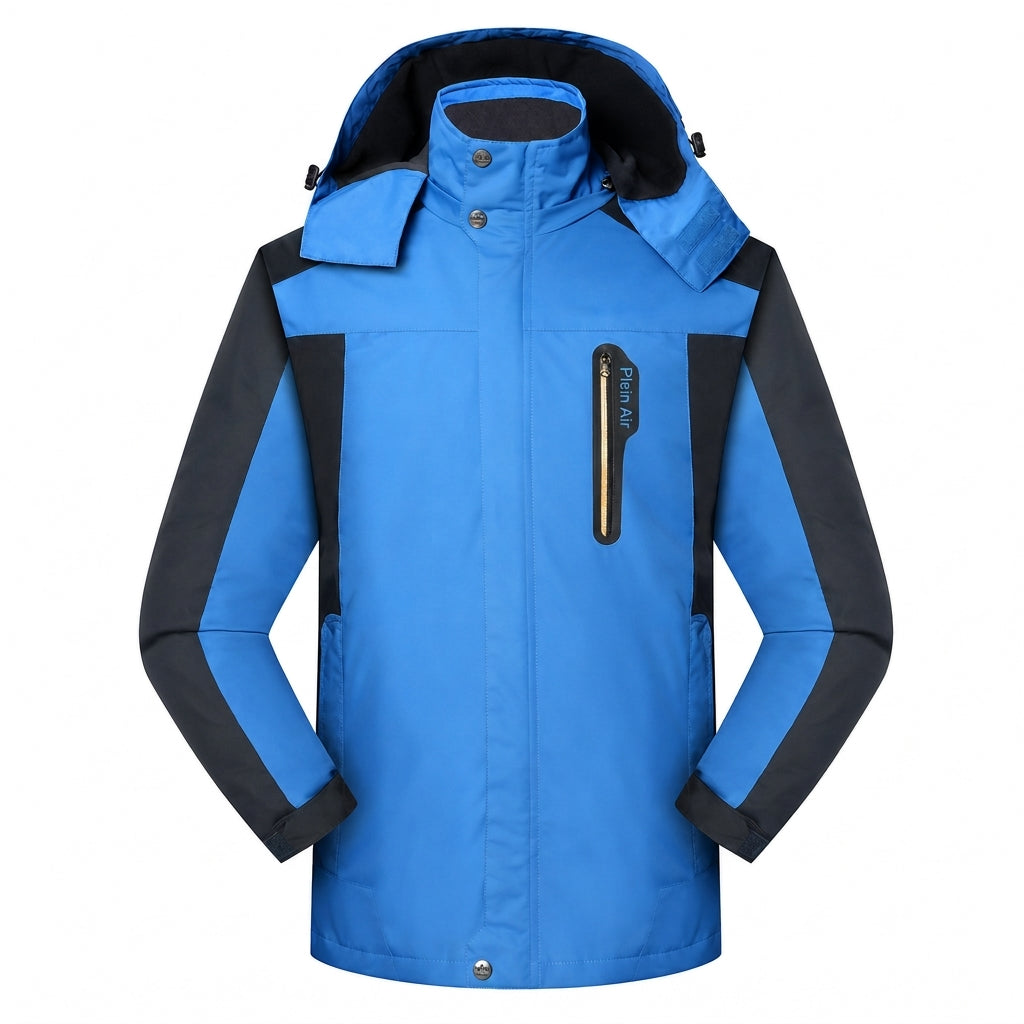 Veste de randonnée d'extérieur à une couche pour le printemps, imperméable et résistante à l'usure pour l'alpinisme
