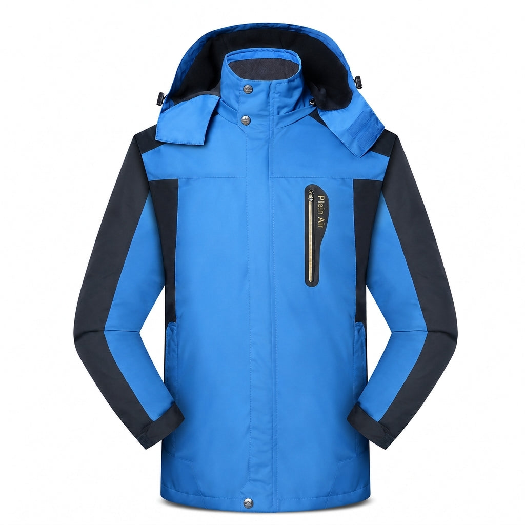 Veste de randonnée d'extérieur à une couche pour le printemps, imperméable et résistante à l'usure pour l'alpinisme