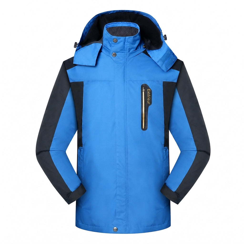 Veste de randonnée d'extérieur à une couche pour le printemps, imperméable et résistante à l'usure pour l'alpinisme