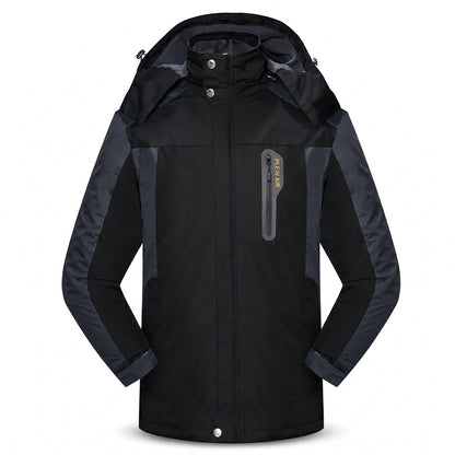 Veste de randonnée d'extérieur à une couche pour le printemps, imperméable et résistante à l'usure pour l'alpinisme