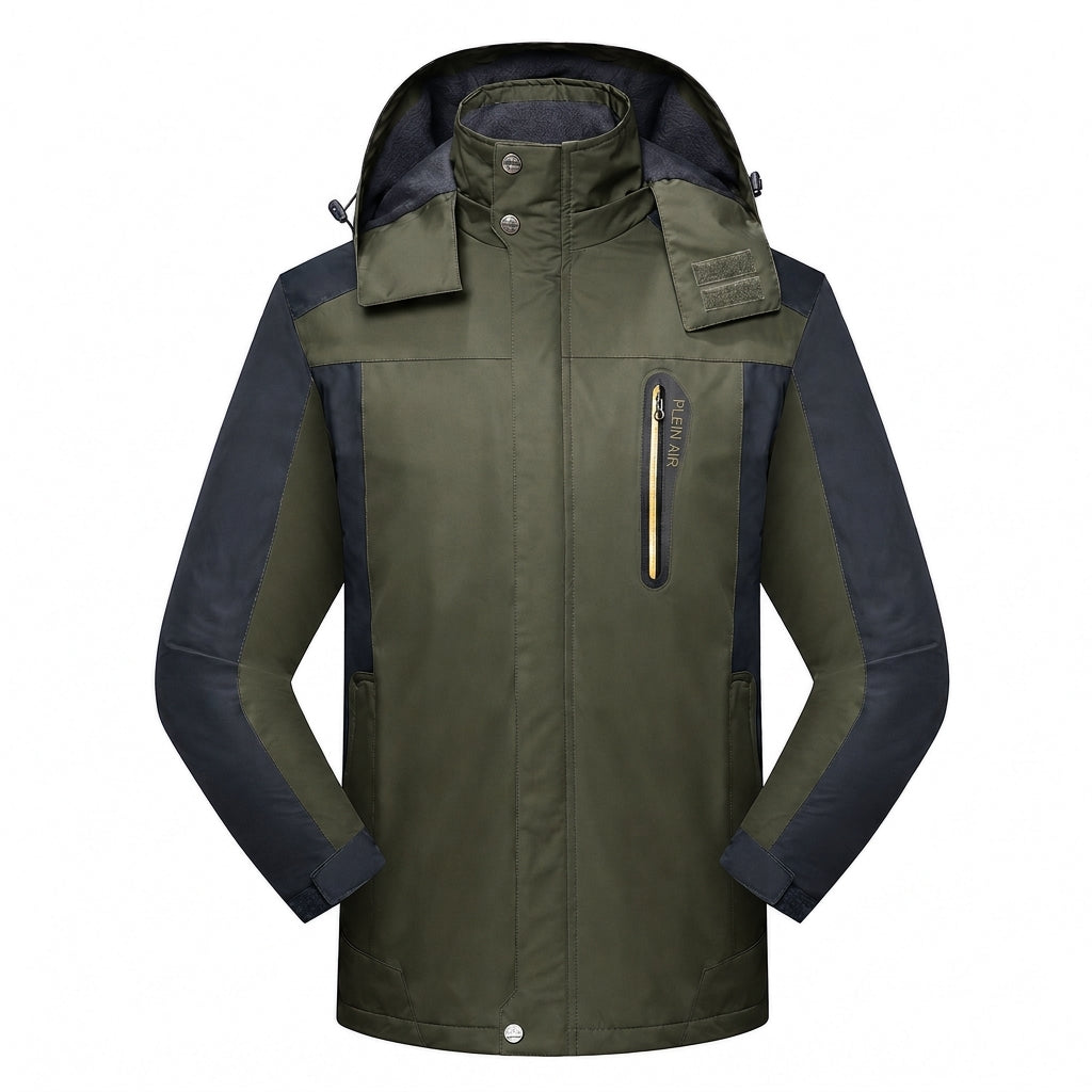 Veste de randonnée d'extérieur à une couche pour le printemps, imperméable et résistante à l'usure pour l'alpinisme