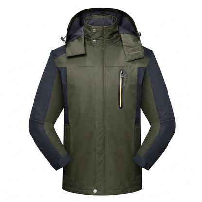 Veste de randonnée d'extérieur à une couche pour le printemps, imperméable et résistante à l'usure pour l'alpinisme