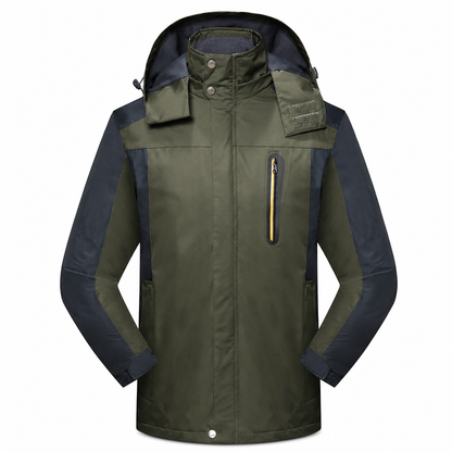 Veste de randonnée d'extérieur à une couche pour le printemps, imperméable et résistante à l'usure pour l'alpinisme
