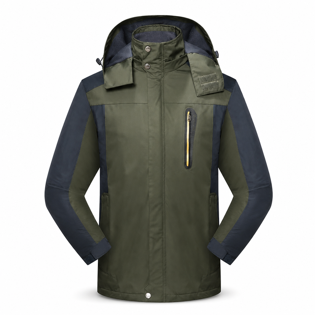 Veste de randonnée d'extérieur à une couche pour le printemps, imperméable et résistante à l'usure pour l'alpinisme