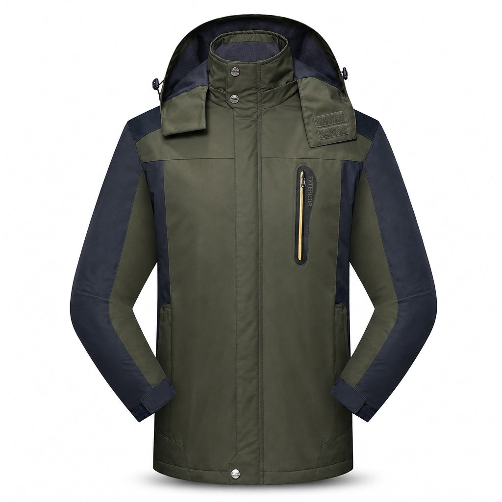 Veste de randonnée d'extérieur à une couche pour le printemps, imperméable et résistante à l'usure pour l'alpinisme