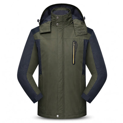 Veste de randonnée d'extérieur à une couche pour le printemps, imperméable et résistante à l'usure pour l'alpinisme