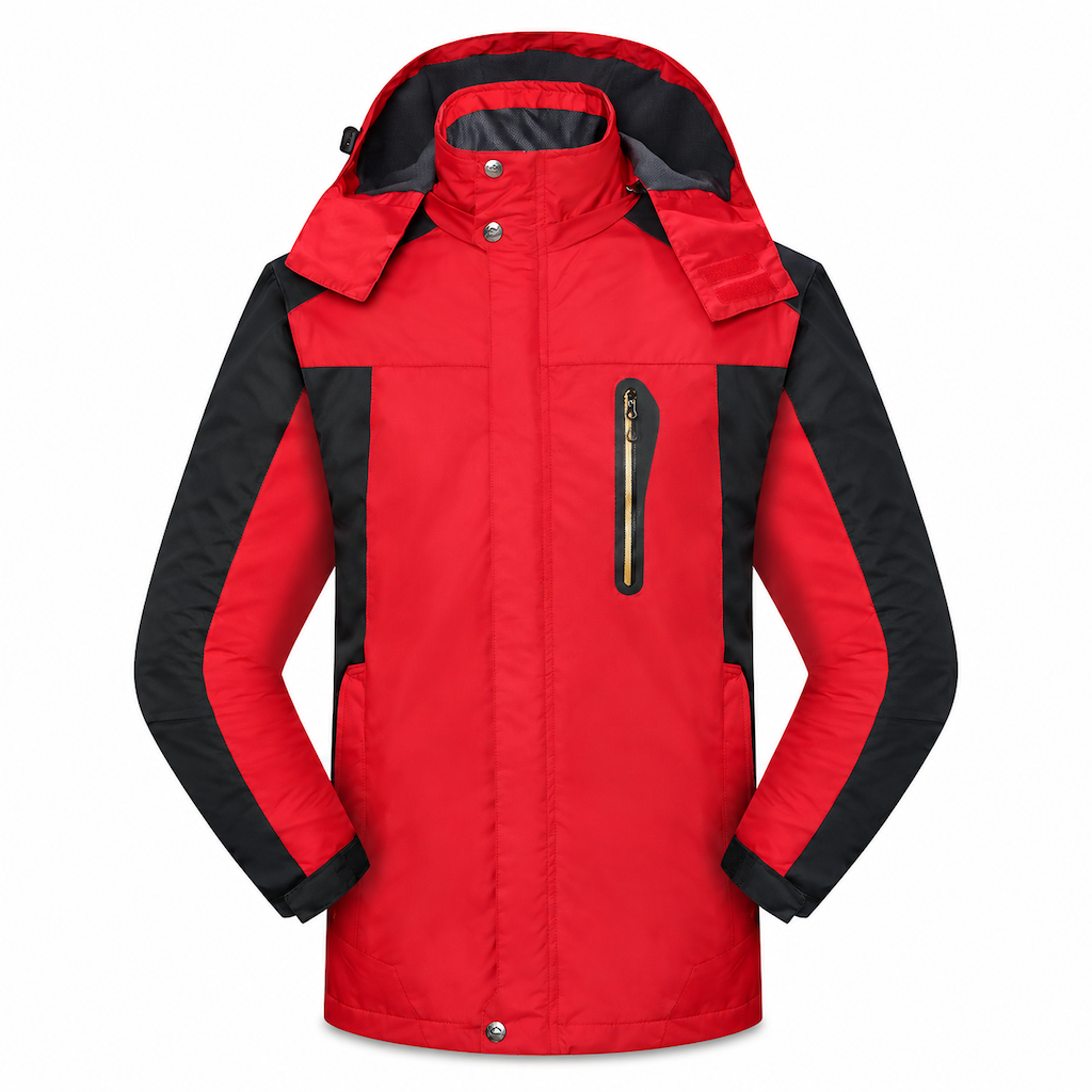 Veste de randonnée d'extérieur à une couche pour le printemps, imperméable et résistante à l'usure pour l'alpinisme