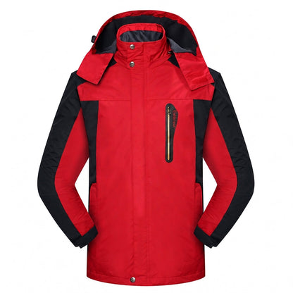 Veste de randonnée d'extérieur à une couche pour le printemps, imperméable et résistante à l'usure pour l'alpinisme