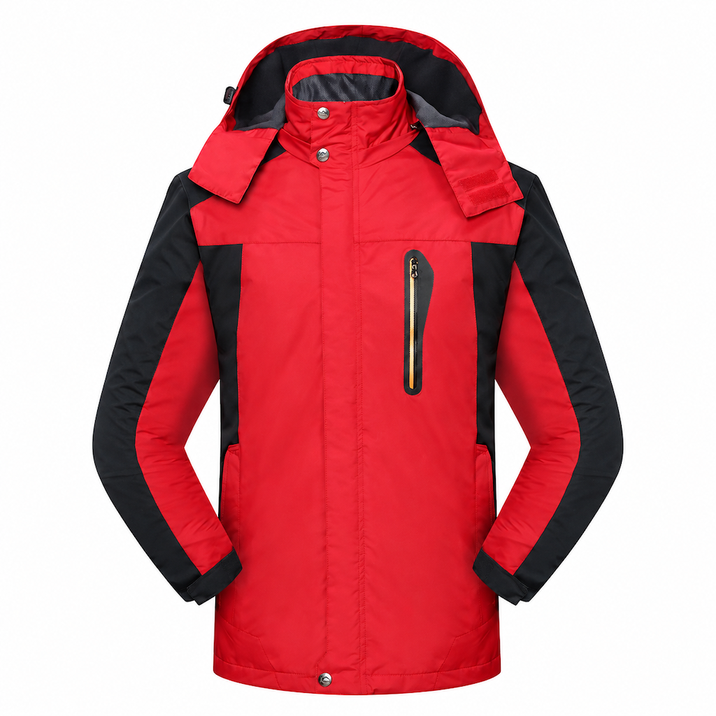 Veste de randonnée d'extérieur à une couche pour le printemps, imperméable et résistante à l'usure pour l'alpinisme